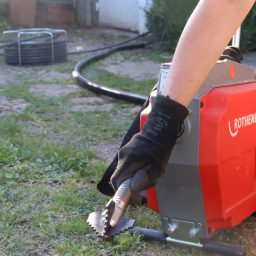 Cureuse mécanique Machine à détruire les bouchons de canalisations